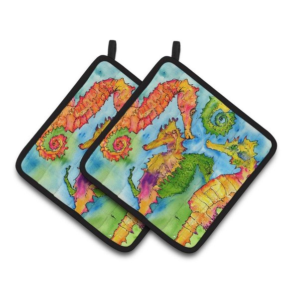 Carolines Treasures Seahorse Pair of Pot Holders 8546PTHD